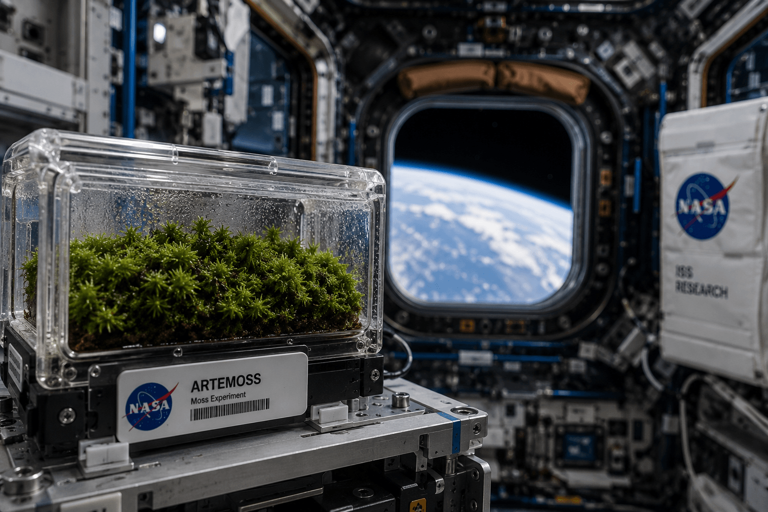 NASA가 주목한 작은 생명체,우주 비행사 이끼