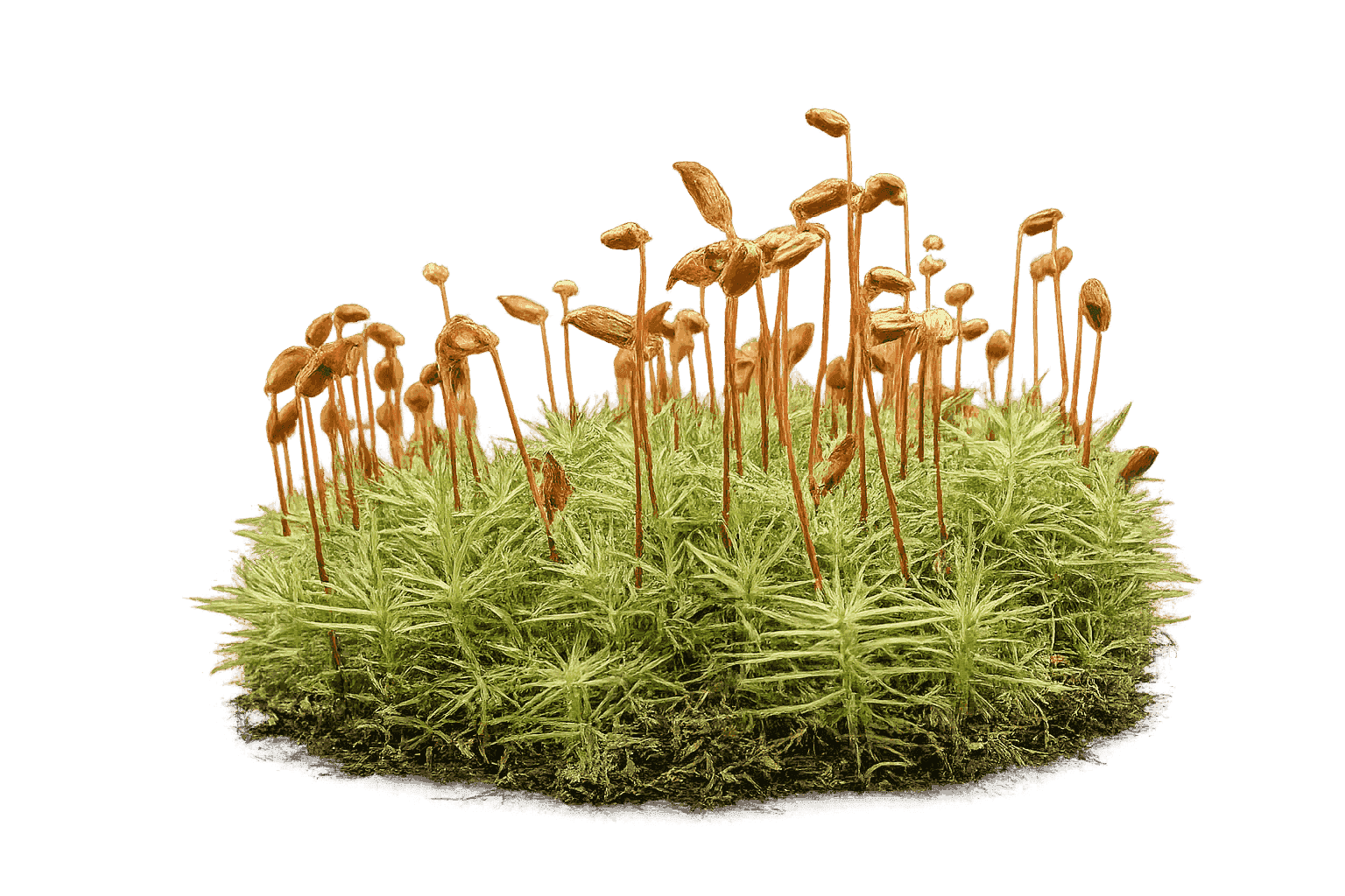 Polytrichum commune — moss species compatible with MoNS moss nutrient fertilizer